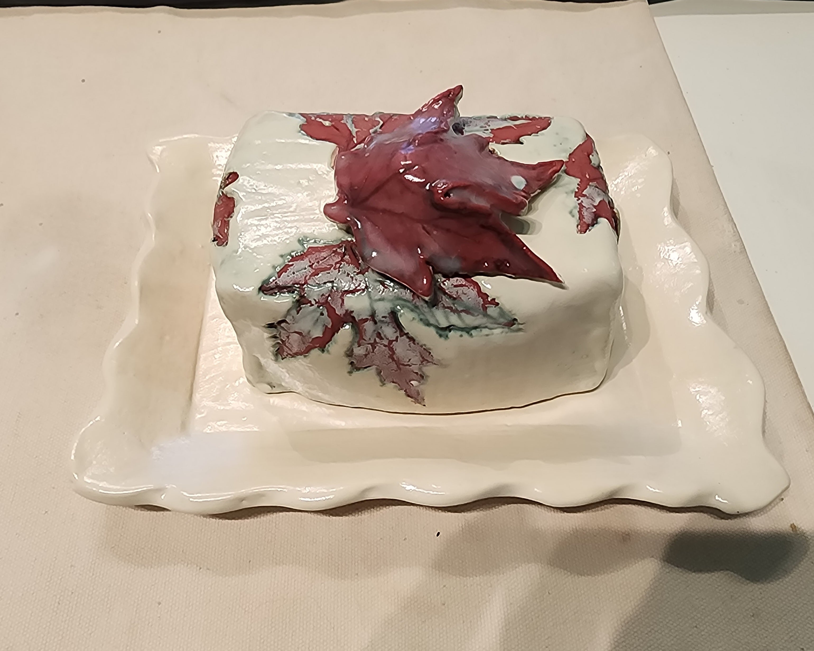 Artisan Pottery Butter Keeper – Handmade, Customizable Colors & Patterns